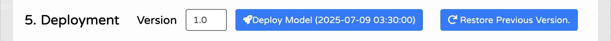 Deploy Model